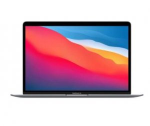 Apple MacBook Air M1 Chip 8GB, 256GB SSD, 13.3 Inch, Silver, Laptop