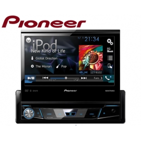Pioneer AVH-X7700BT 7" Single Din Motorised DVD & Bluetooth Car Stereo Screen