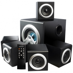 Sumvision V-Cube 5.1 Speakers with Subwoofer for PC