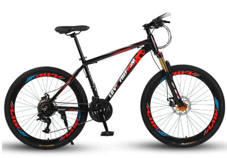 Love Freedom 24 speed 26 inch mountain bike bicycles double disc brakes student bike Bicicleta road bike