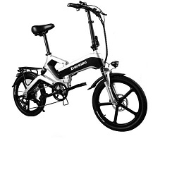 ZHENGBU K6S 500W 48V 12.8Ah 20 Inch Electric Bicycle