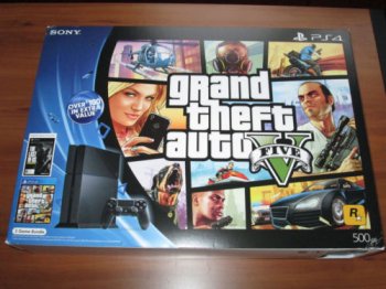 PS4 Grand Theft Auto V Bundle black Console Edition